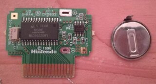 Controller PAK battery removed