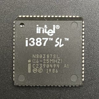Intel 387 math coprocessor N80387SL