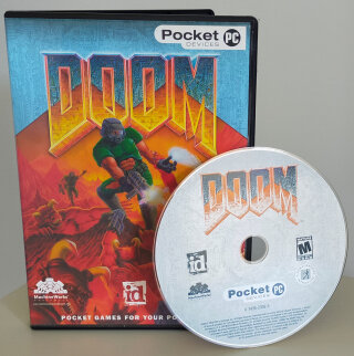 Doom for Pocket PC installation media.
