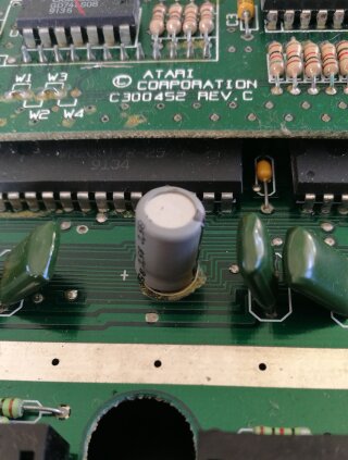 One of the other bad capacitors.