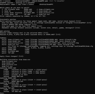 The Patch-DoomPPC.ps1 script.